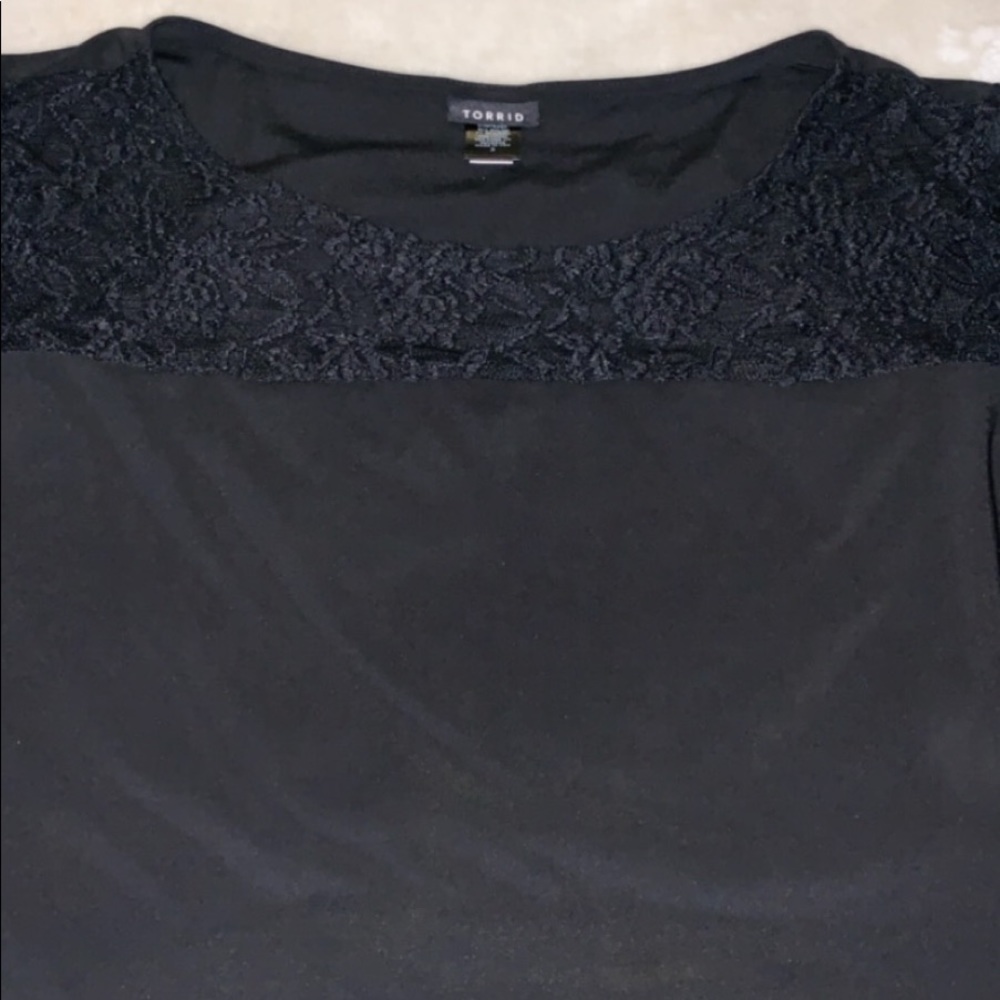 Torrid lace tunic